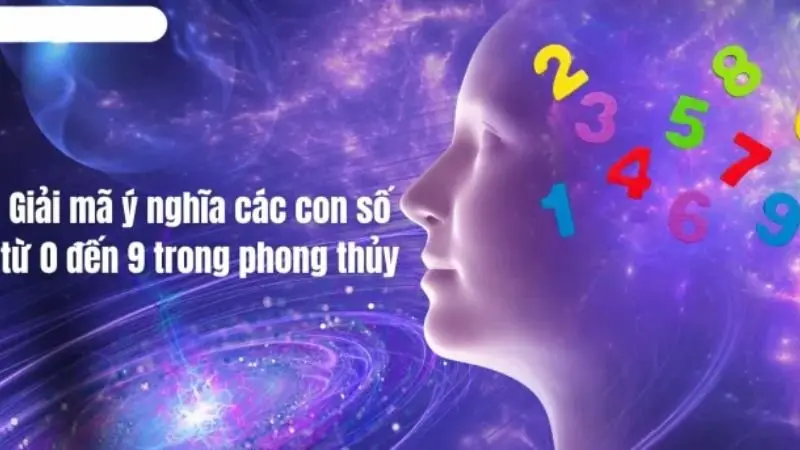 Giải mã ý nghĩa các con số từ 0 đến 9  trong phong thủy 