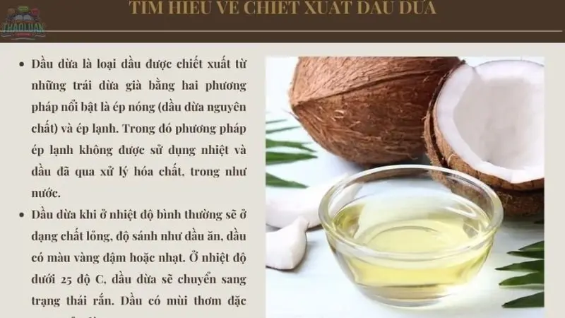 Dầu dừa là gì? 1