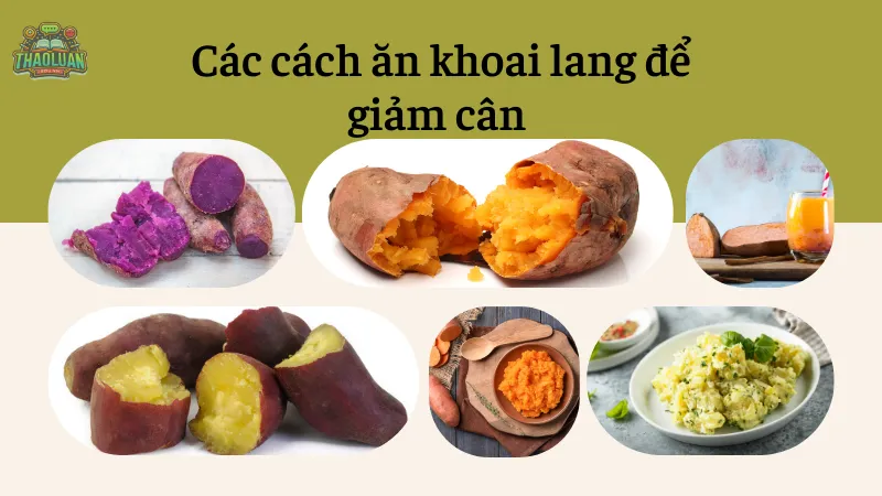 Giảm 5kg với cách ăn khoai lang giảm cân trong 1 tháng
