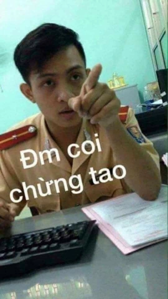 Công an giao thông meme sẽ khiến bạn không thể nhịn cười