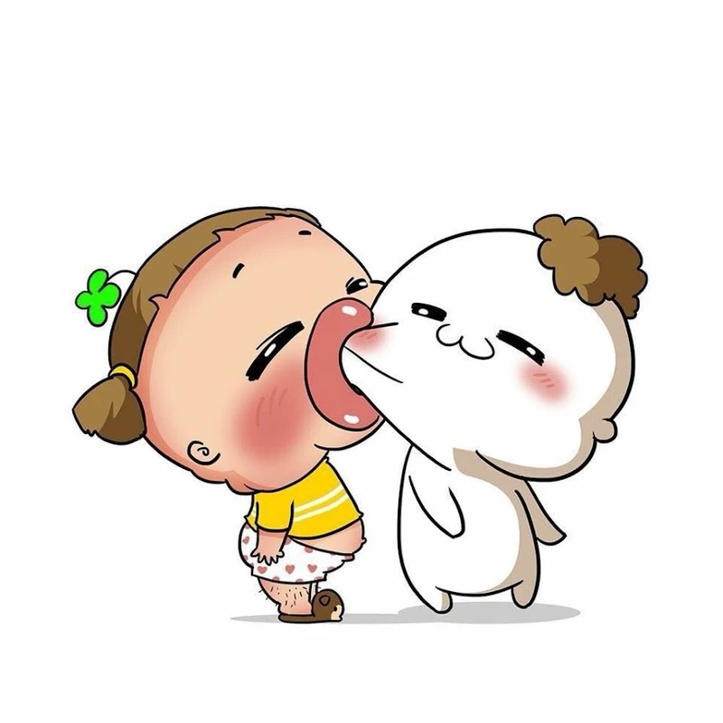 Meme cat kiss thể hiện sự dễ thương và vui nhộn