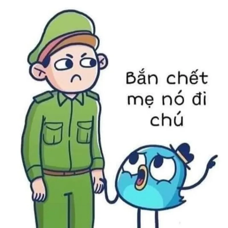 Hình ảnh công an meme mang đến sự hài hước và thú vị