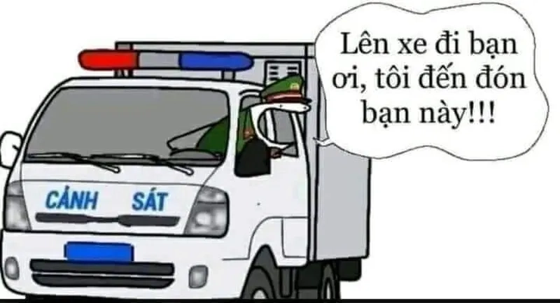 Ảnh meme alo chú công an ơi sẽ khiến bạn không thể nh ịn cười