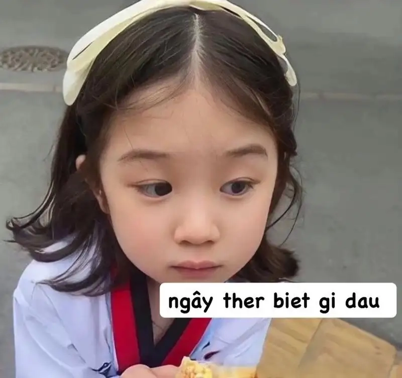 Ảnh meme em bé khóc cute luôn gây ấn tượng với sự hài hước