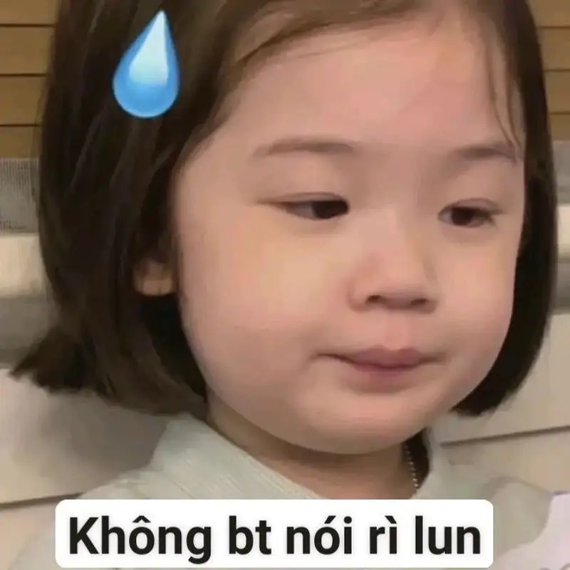 Meme em bé hài hước luôn mang đến tiếng cười cho mọi người