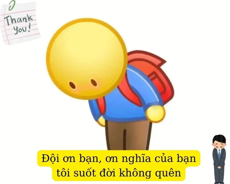 Meme cảm ơn các bạn đã lắng nghe tạo nên sự vui vẻ