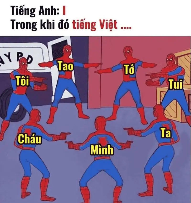 Người nhện chỉ nhau meme luôn thu hút sự chú ý