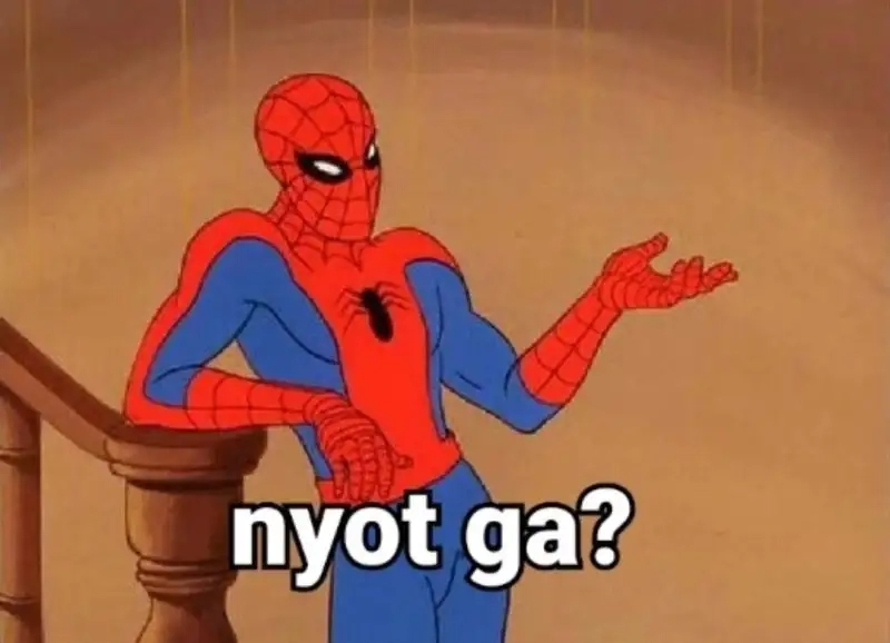 Meme người nhện thuyết trình luôn mang đến tiếng cười