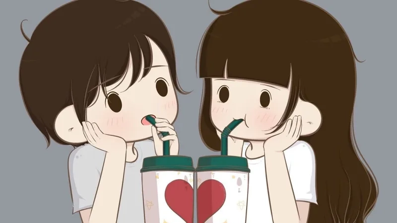 Tìm kiếm avatar đôi anime ny để ghi dấu kỷ niệm tình yêu