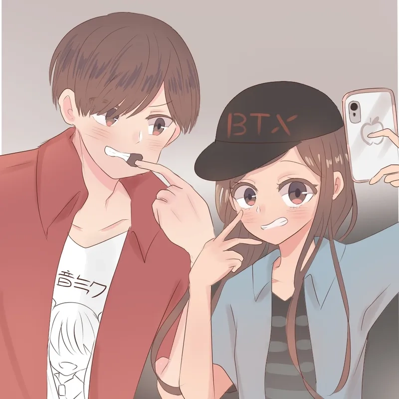 Tìm kiếm avt cặp avatar đôi để thể hiện sự kết nối