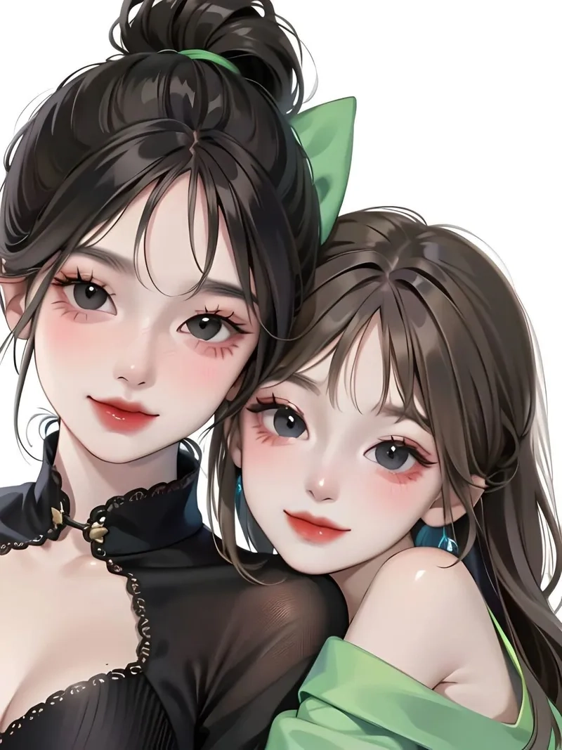 Khám phá ảnh avatar đôi nữ để làm mới giao diện của bạn