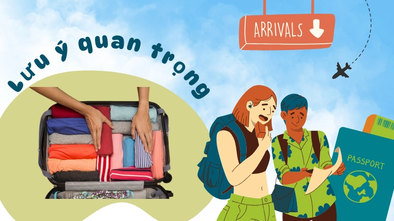  Sắp xếp hành lý gọn nhẹ giúp tiết kiệm thời gian di chuyển