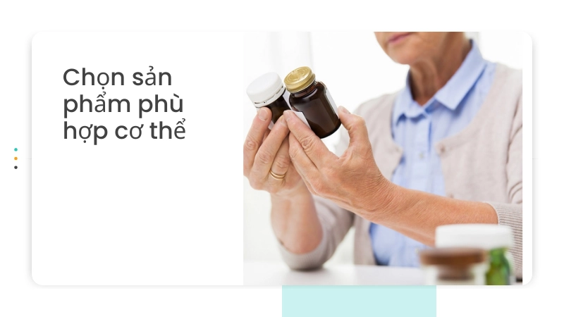 Trải nghiệm chọn sản phẩm phù hợp với cơ thể