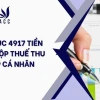 Tiểu mục 4917: Hướng dẫn chi tiết về quy định và cách hạch toán
