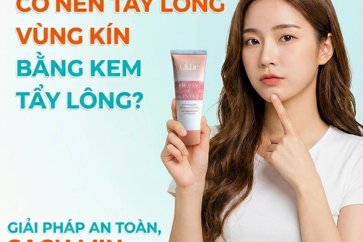 Có nên tẩy lông vùng kín bằng kem tẩy lông không?