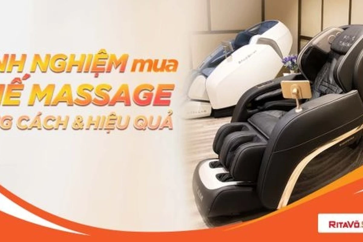 Kinh nghiệm mua ghế massage toàn diện cho năm 2026