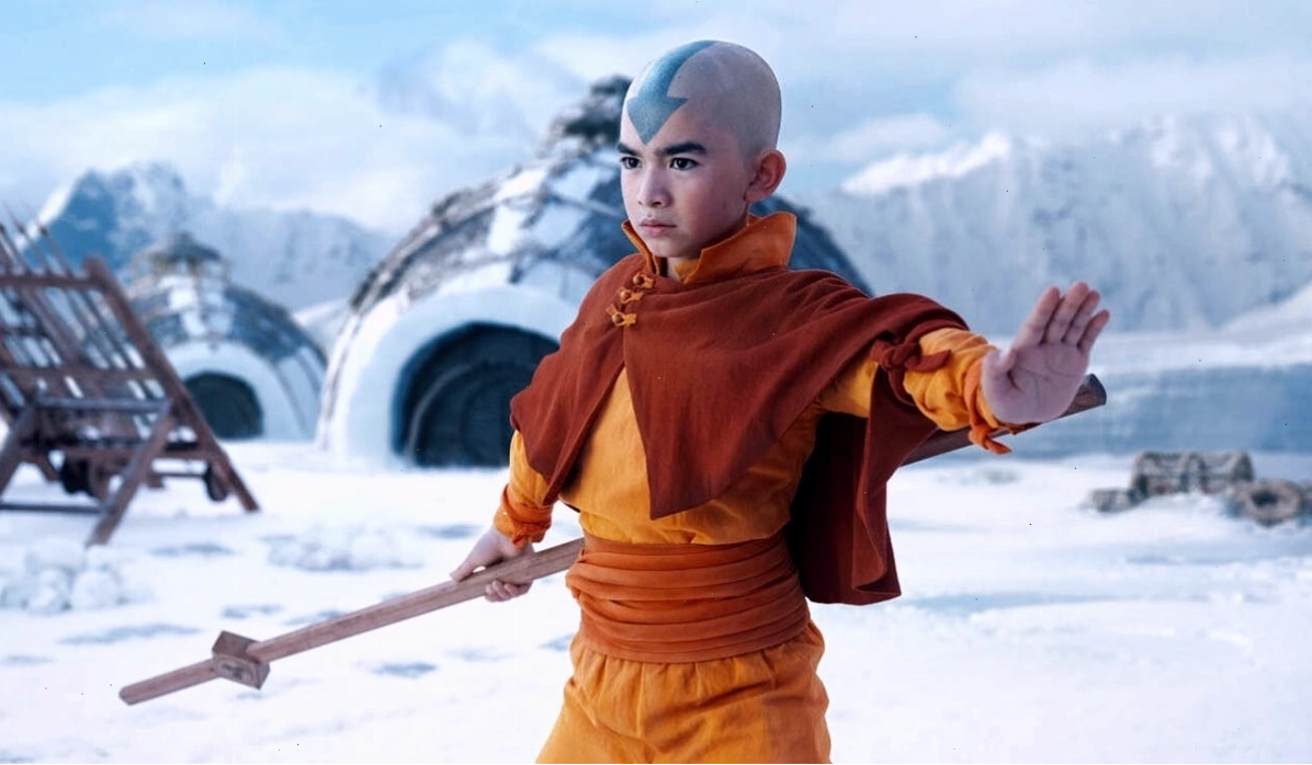 Aang trong series Netflix Avatar: The Last Airbender