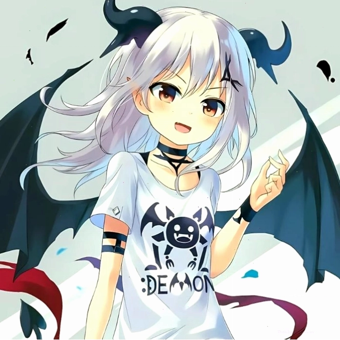 Ảnh ác quỷ anime với nét vẽ độc đáo