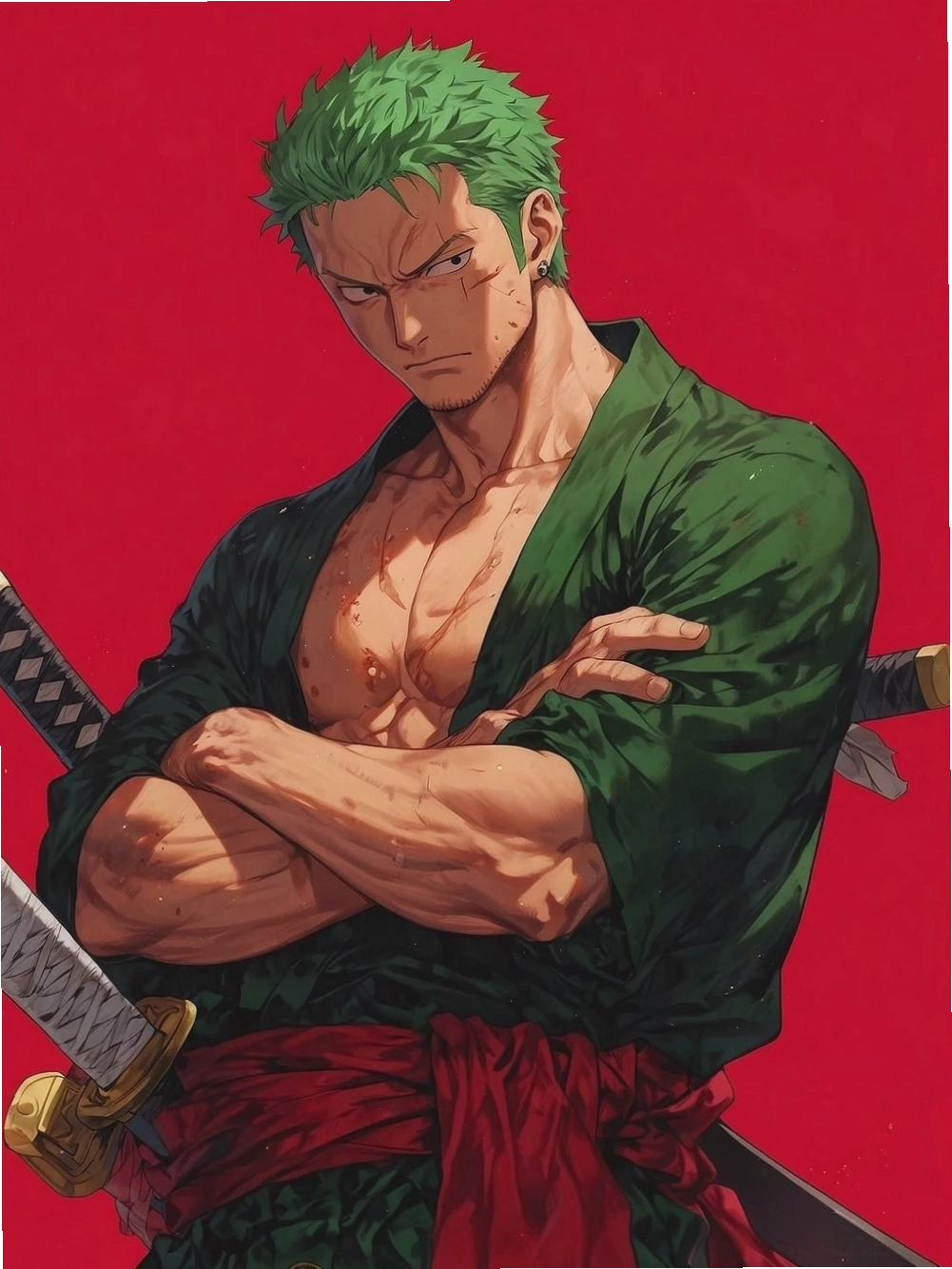 Ảnh anime sáu múi Zoro đẹp