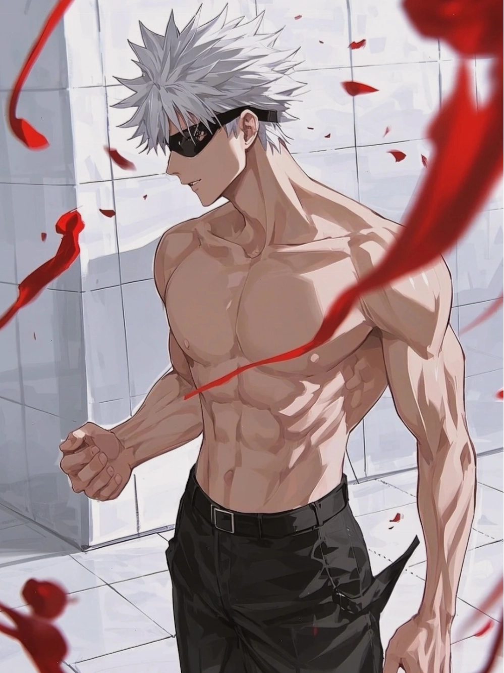 Ảnh anime trai 6 múi ngầu