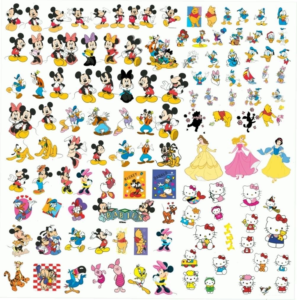 Ảnh chibi ghép mặt dùng làm phụ kiện trang trí tiệc sinh nhật