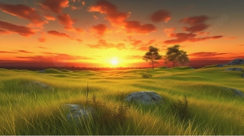 Ảnh chill hoàng hôn trên sông