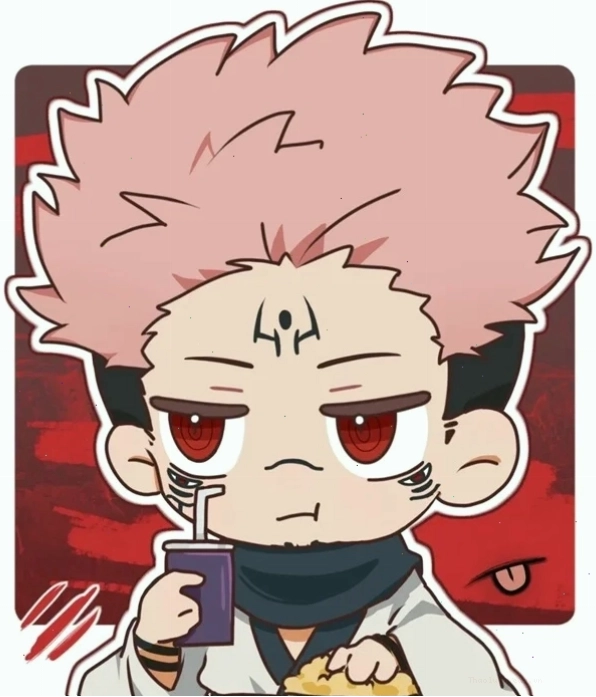 Ảnh Sukuna chibi dễ thương