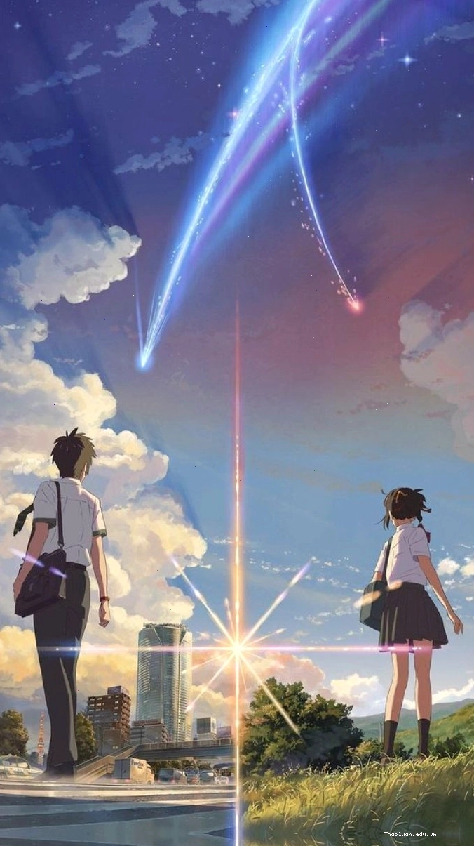 Anime dễ thương với tông màu pastel nhẹ nhàng
