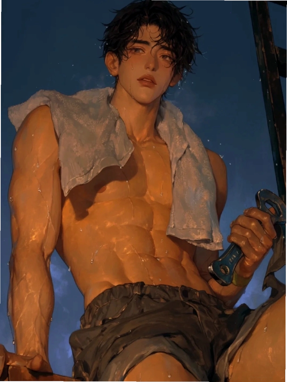 Anime nam 6 múi đầy nam tính