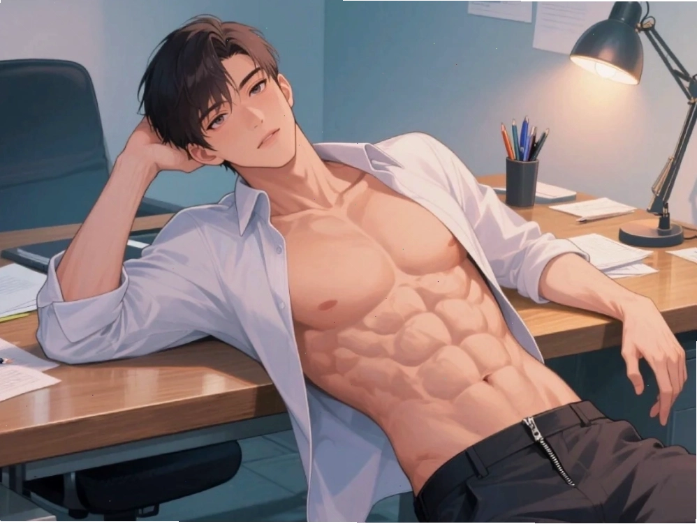 Anime trai đẹp 6 múi với cơ bắp săn chắc