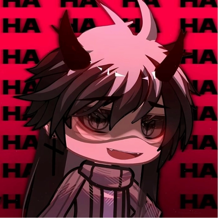 Avatar ác quỷ nữ anime chibi đáng yêu nhưng vẫn toát lên vẻ lạnh lùng