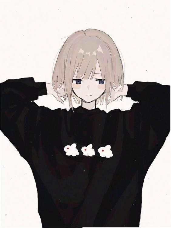 Avatar anime nữ tóc ngắn