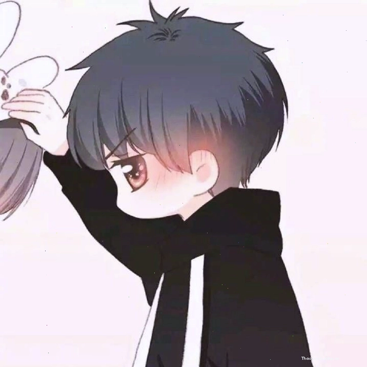 Avatar đôi anime cute thể hiện sự gắn kết tình cảm