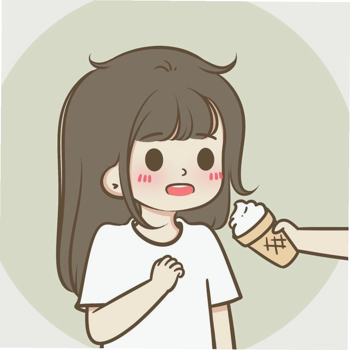 Avatar đôi anime lãng mạn trên nền tối