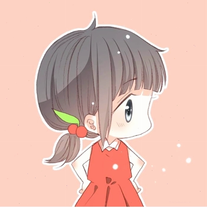 Avatar đôi nam nữ anime với trang phục mạnh mẽ và cá tính