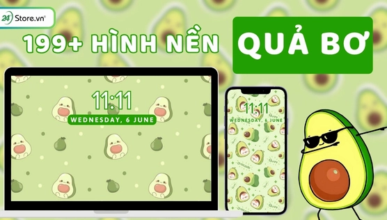 Avatar Trái Bơ Chibi Cute Tuyển Chọn Cho Năm 2026