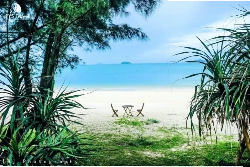 Bãi biển đẹp tại Cô Tô Con