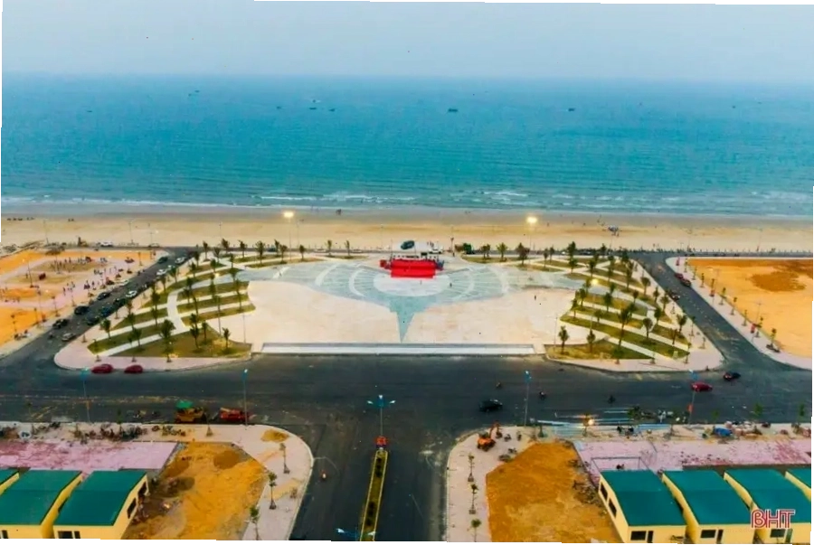Bãi biển Kỳ Ninh Hà Tĩnh với các khu nghỉ dưỡng hiện đại
