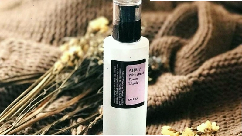 Bao bì sản phẩm Cosrx AHA 7% Whitehead Power Liquid