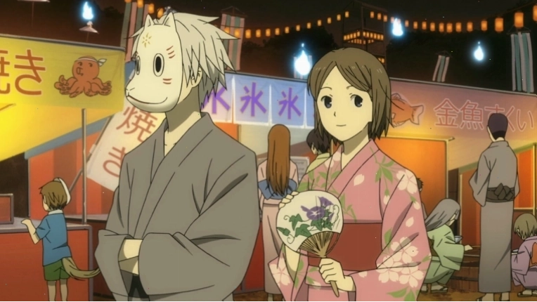 Bìa phim Into the Forest of Fireflies Light, một romance anime đầy cảm xúc về tình yêu và sự chia ly
