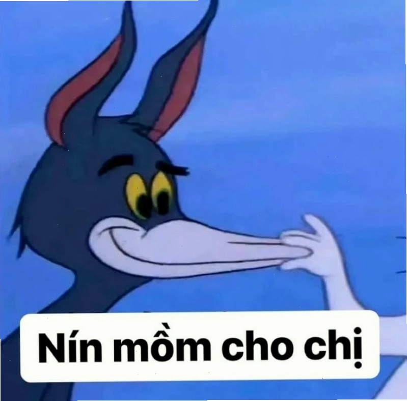 Biểu cảm khuôn mặt trong meme đéo tin
