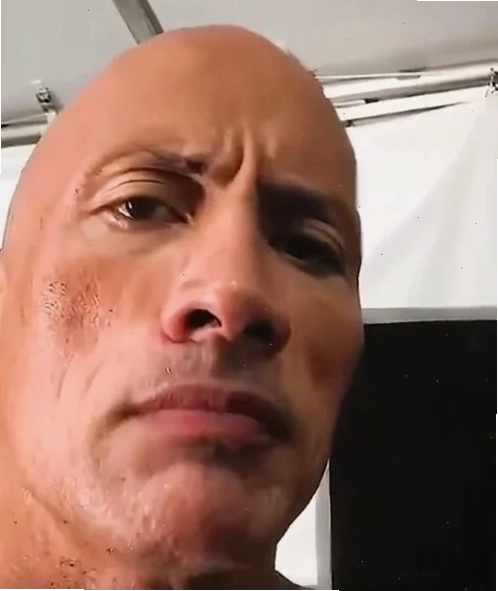 Biểu cảm the rock meme kinh điển thể hiện sự nghi ngờ