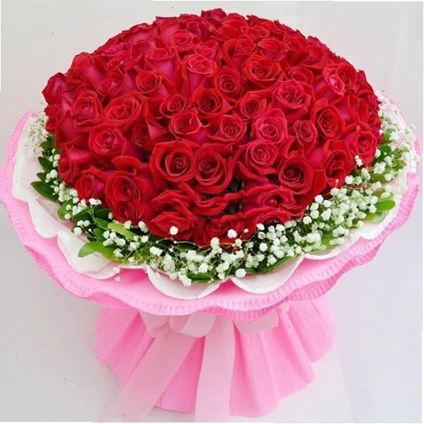 Bó hoa 99 bông hồng đỏ tuyệt đẹp