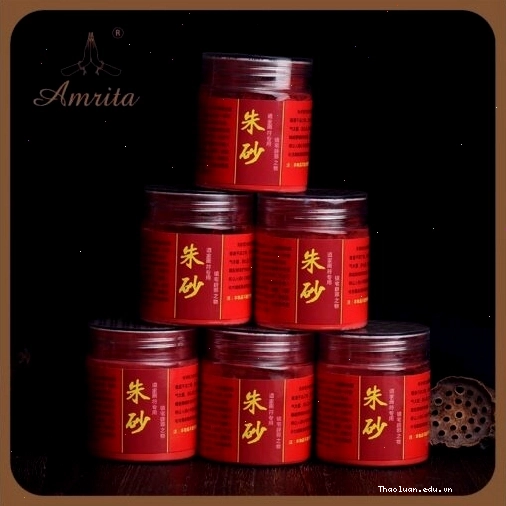 Bột Chu Sa dùng trong phong thủy