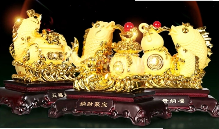 Cá phong thủy tượng trưng cho sự sung túc và thịnh vượng