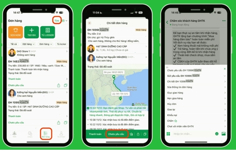 Các bước tra cứu đơn hàng trên GHTK app đơn giản và nhanh chóng