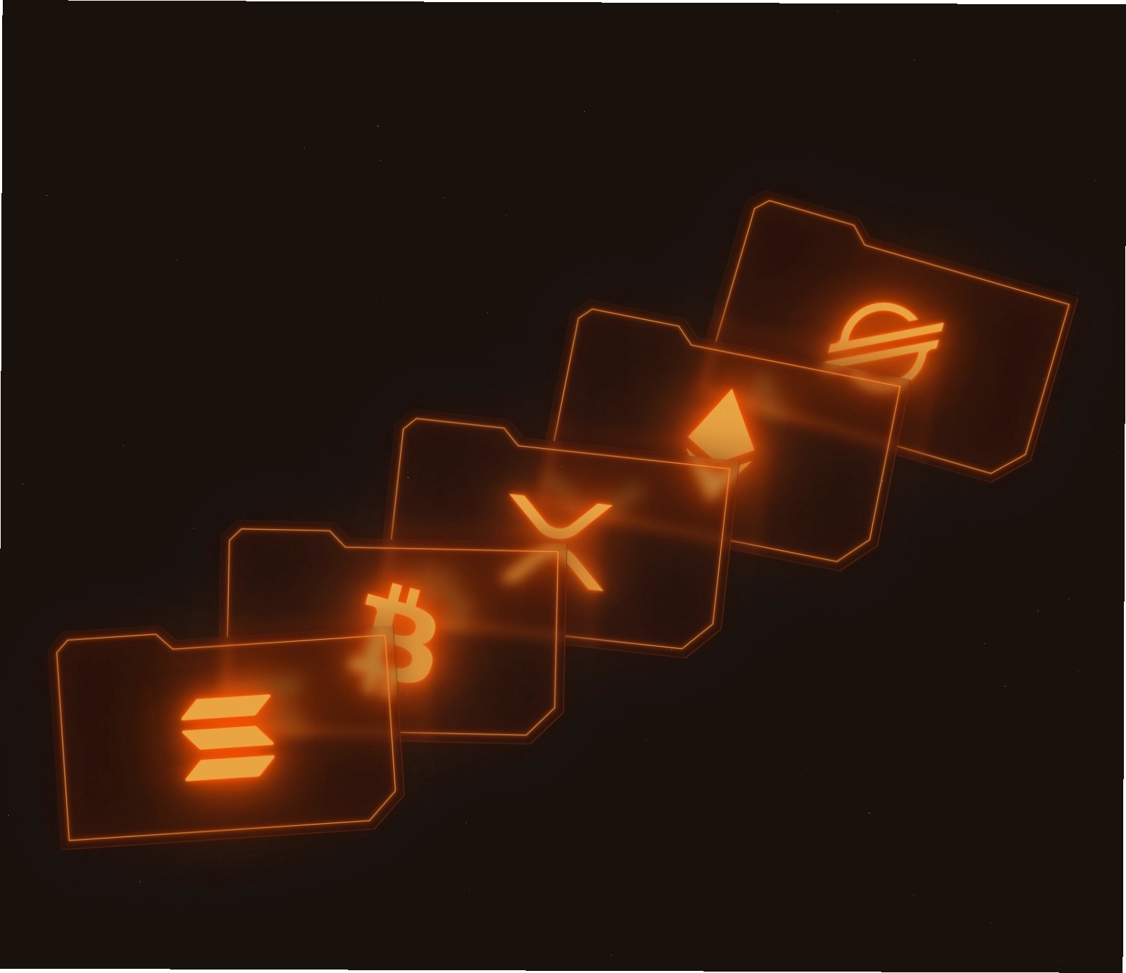 Các loại ví tiền mã hóa, trong đó ví phần cứng Ledger được nhấn mạnh