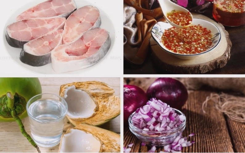 Các nguyên liệu cần thiết để thực hiện món cá kho tộ