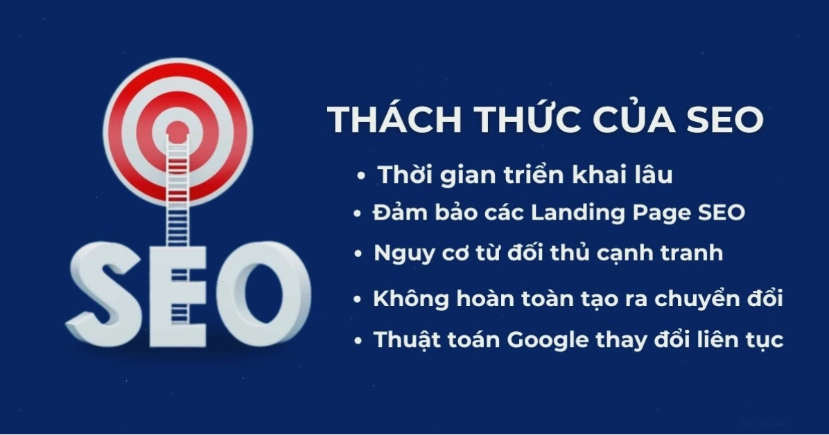 Các thách thức phổ biến mà các chuyên gia SEO thường gặp phải