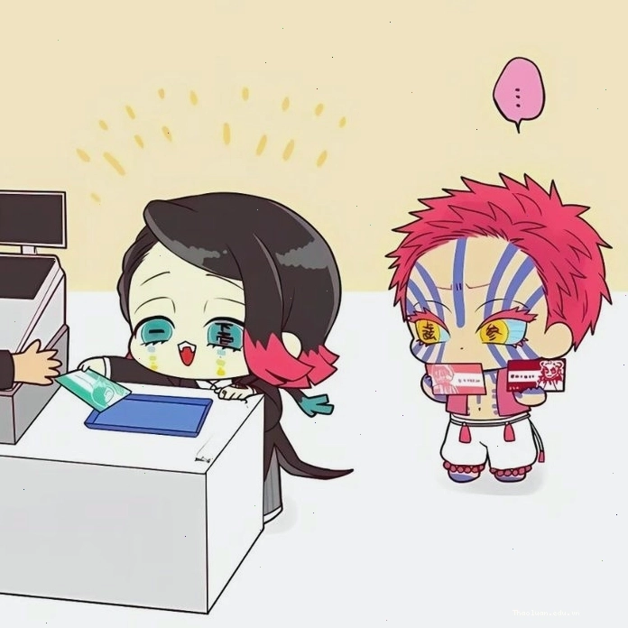 Cặp đôi avatar ác quỷ chibi dễ thương